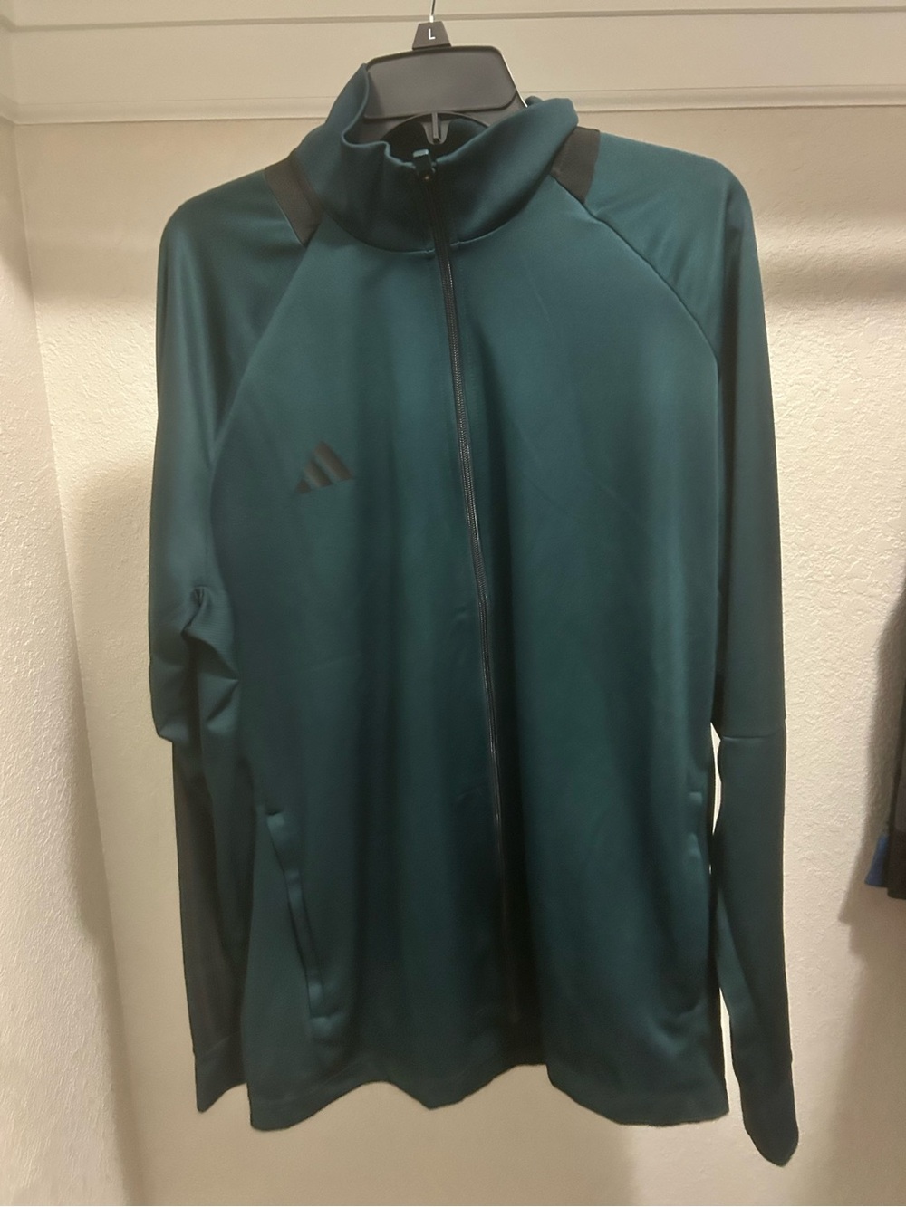 🏃adidas Men's Full-Zip Performance Jacket - Teal